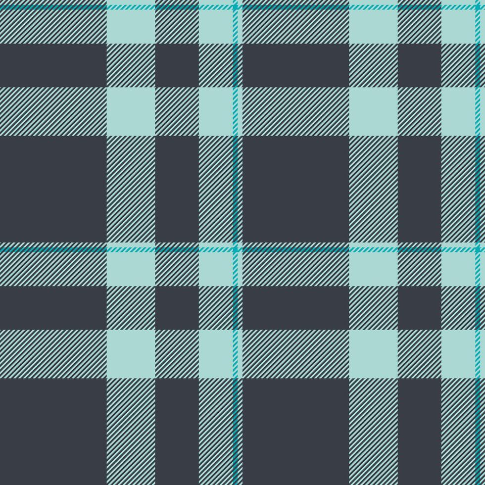 Classic plaid pattern in cool hues. Use for backgrounds, textures, or design elements. Versatile for apparel, branding, and digital artwork. vector