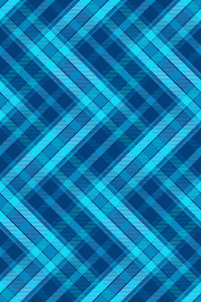 Classic tartan seamless check, present plaid texture. Mint textile pattern fabric background in cyan and bright colors. vector