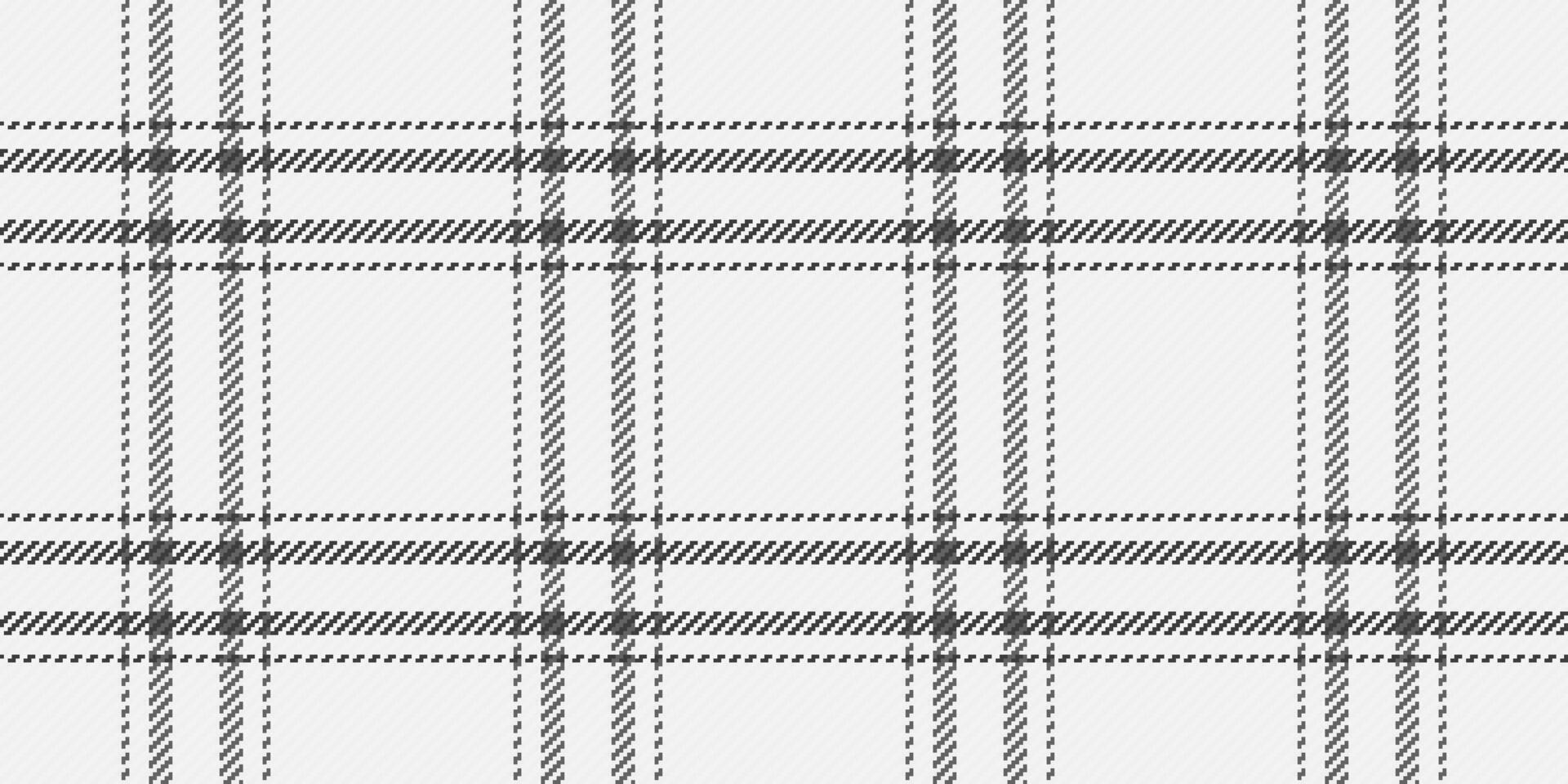 Subtle black and white plaid pattern. Elegant, minimalist design perfect for backgrounds, textiles, or website design. Clean lines and repeating pattern create a sophisticated and versatile image. vector