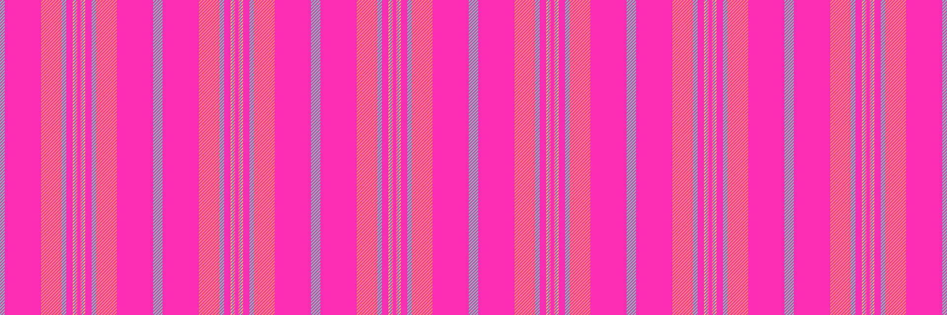 Sustic pattern lines background, apartment vertical seamless texture. Tresent stripe fabric textile in pink and orange colors. vector