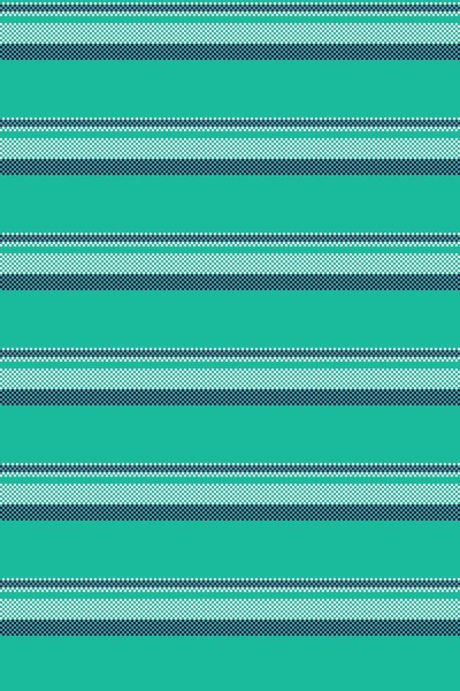 Flow lines texture pattern, africa vertical seamless textile. Tie fabric stripe background in teal and white colors. vector