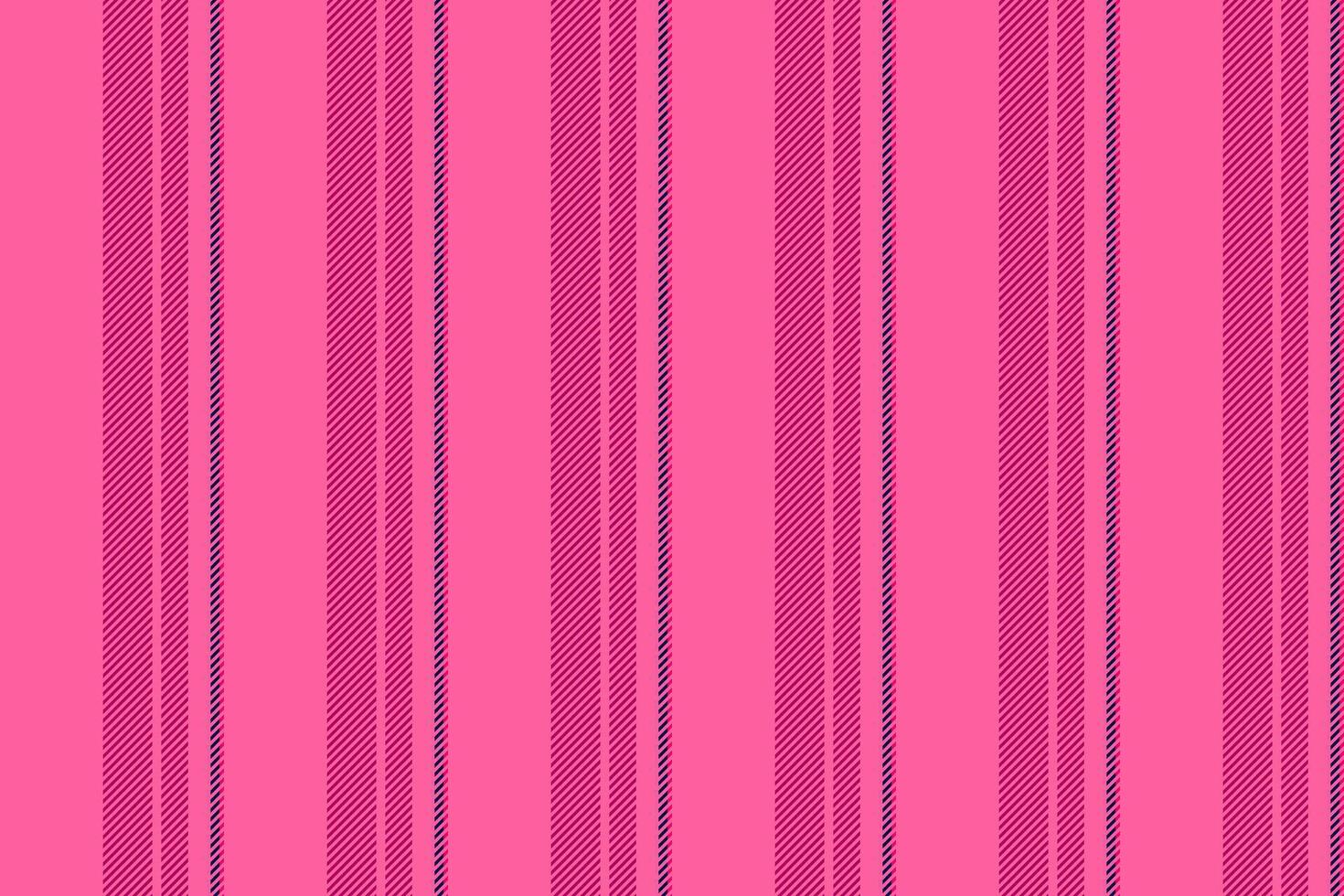 Sealth lines background, nice texture stripe textile. Sining room seamless vertical pattern fabric in pink and dark colors. vector