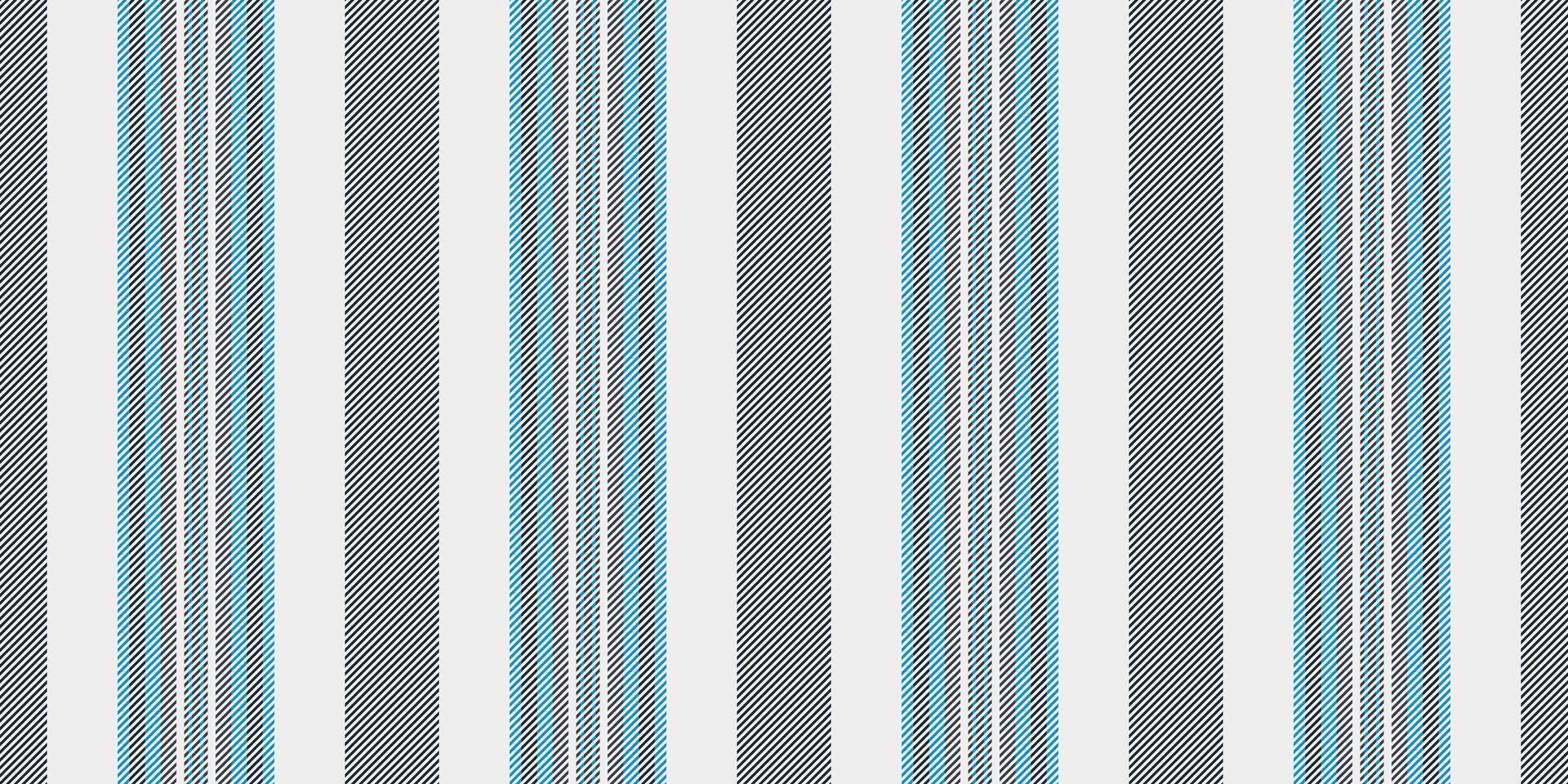 Letwork textile vertical lines, tough texture seamless stripe. Wnline background fabric pattern in white and dark colors. vector