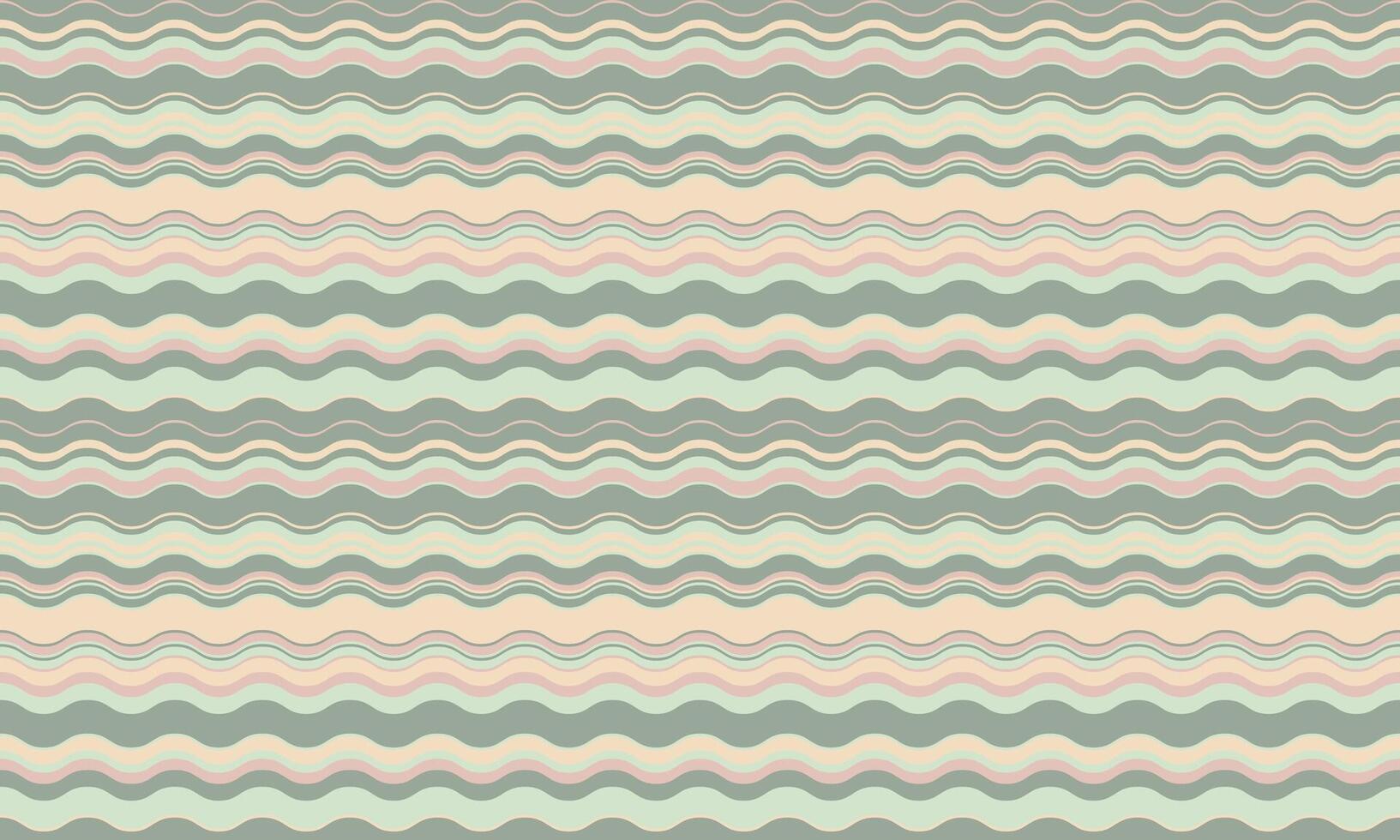 Serene pastel wavy stripes pattern. Perfect for backgrounds, website design, textile prints, and packaging. Evokes feelings of calm and gentle movement. vector