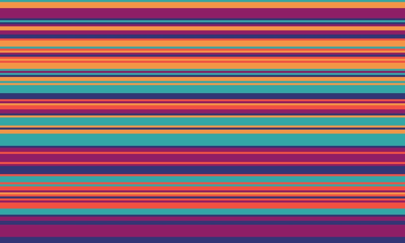 Vibrant horizontal stripes in sunset hues create a dynamic, modern background. Perfect for websites, textiles, packaging, or any project needing a bold, energetic aesthetic. vector