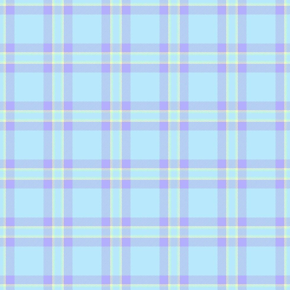 Pastel blue and lavender plaid pattern. Ideal for textile design, website backgrounds, or scrapbooking projects. This soft, delicate texture evokes feelings of calmness and serenity. vector