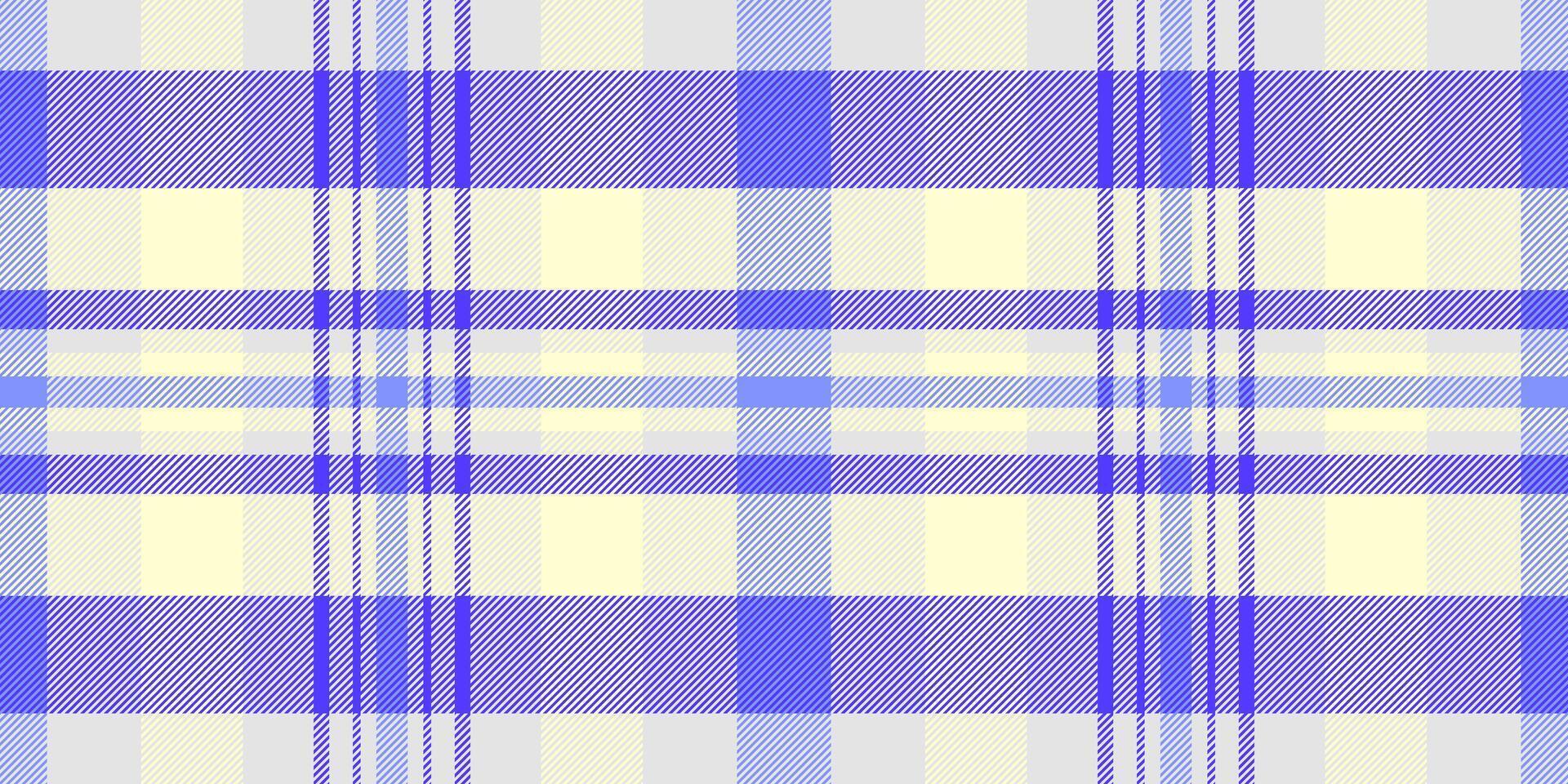 Pastel blue and yellow plaid pattern. Perfect for textile design, website backgrounds, or crafting projects. This cheerful, seamless texture evokes feelings of springtime and optimism. vector