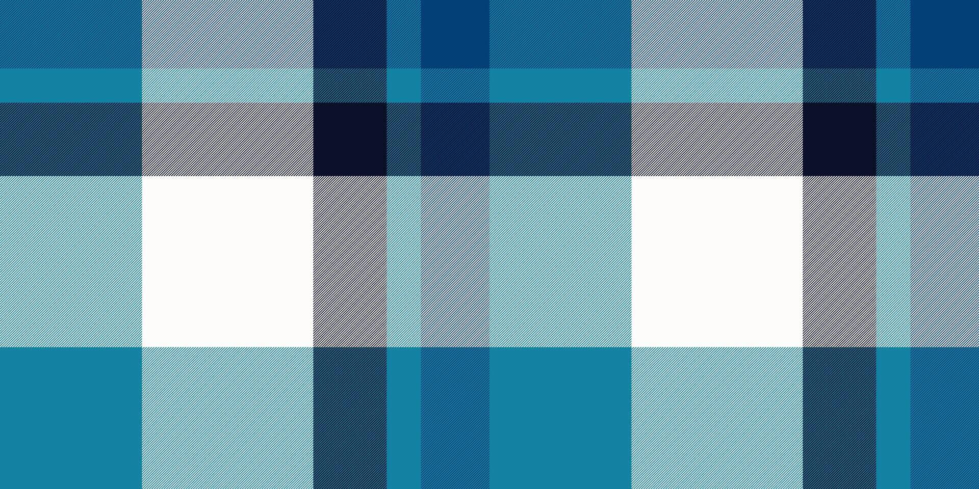 Abstract blue and white plaid pattern. Modern geometric design ideal for textiles, backgrounds, website design, and branding. Clean lines and calming color palette evoke serenity and sophistication. vector