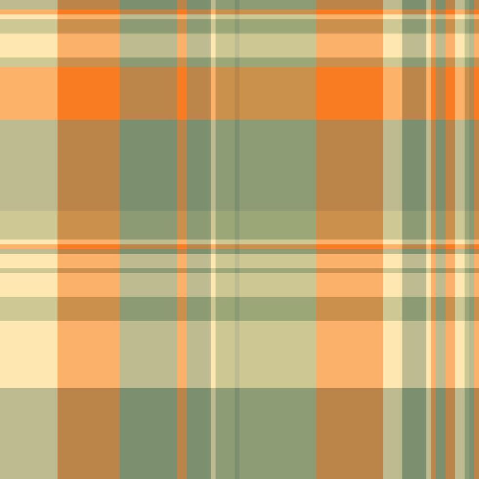 Warm autumnal plaid pattern. Subtle earthy tones create a cozy and inviting aesthetic, perfect for fallthemed designs. Use as a background, textile print, or website texture. vector