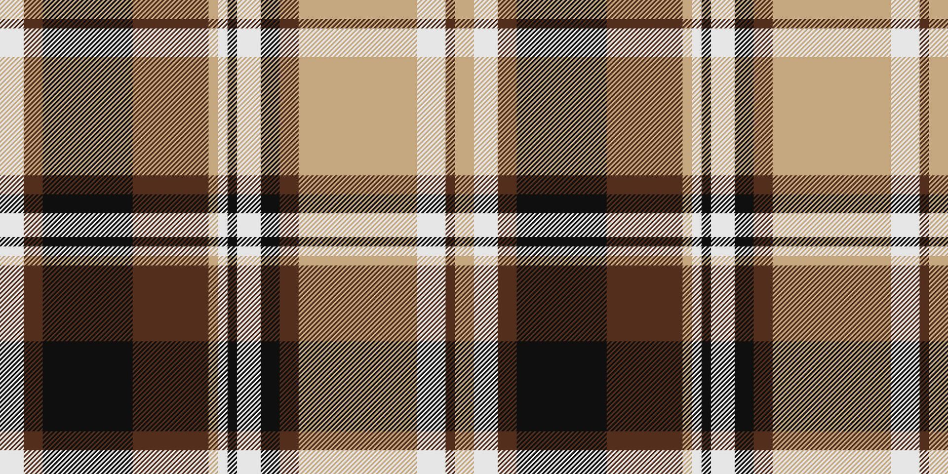 Elegant neutral plaid pattern. Perfect for fall fashion, textile design, or website backgrounds. Subtle earth tones create a sophisticated and versatile design suitable for various projects. vector