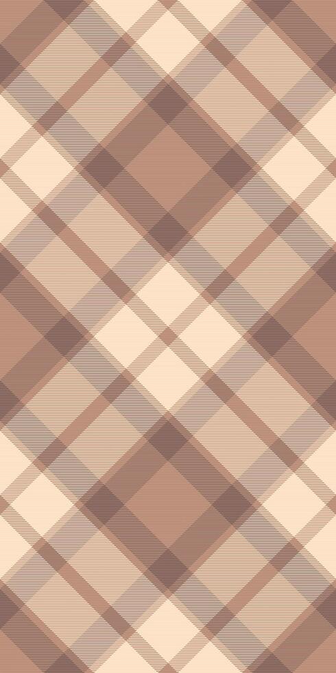 Elegant neutral plaid pattern. Subtle earthy tones create a sophisticated and versatile design ideal for fashion, interiors, and branding. Perfect for backgrounds, textiles, or website designs. vector