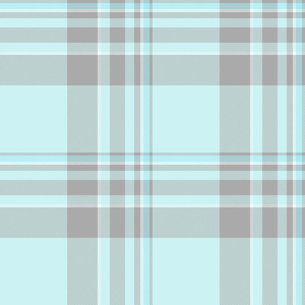 Serene pastel blue and grey plaid pattern. Ideal for textile design, website backgrounds, or stationery. This soft, calming texture evokes feelings of peace and tranquility. vector