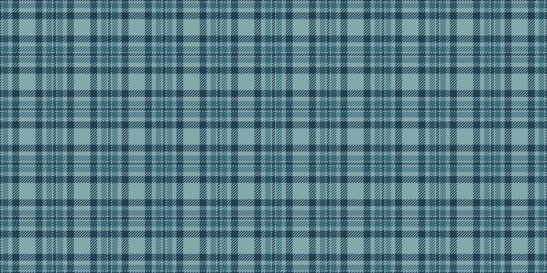 Sophisticated teal and navy plaid pattern. Perfect for textile design, fashion, website backgrounds, or any project needing a classic, textured feel. vector