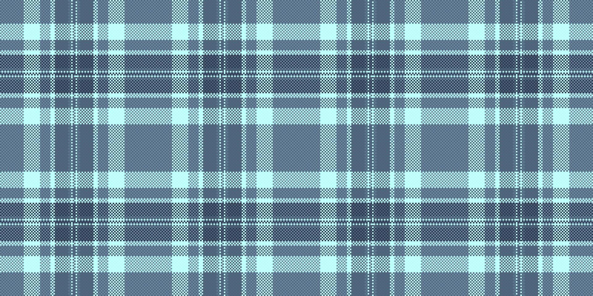 Elegant blue and mint green plaid pattern. Perfect for textile design, apparel, website backgrounds, or any project needing a sophisticated, classic texture. vector