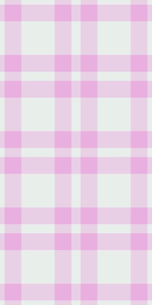 Soft pink and mint green plaid pattern. A delicate, seamless texture ideal for backgrounds, textiles, or website design. vector