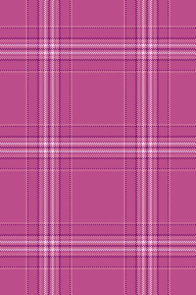 Elegant pink and purple plaid pattern. Perfect for textile design, fashion, wallpaper, or website backgrounds. This subtly textured design evokes feelings of warmth and sophistication. vector
