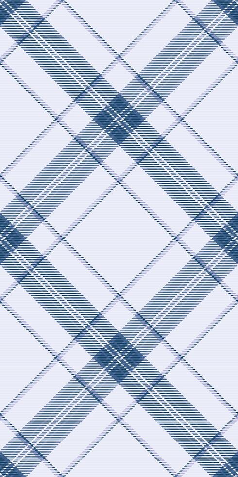 Elegant blue and white plaid pattern. Perfect for textile design, website backgrounds, or stationery. This subtle yet sophisticated design evokes a feeling of calm and order. vector