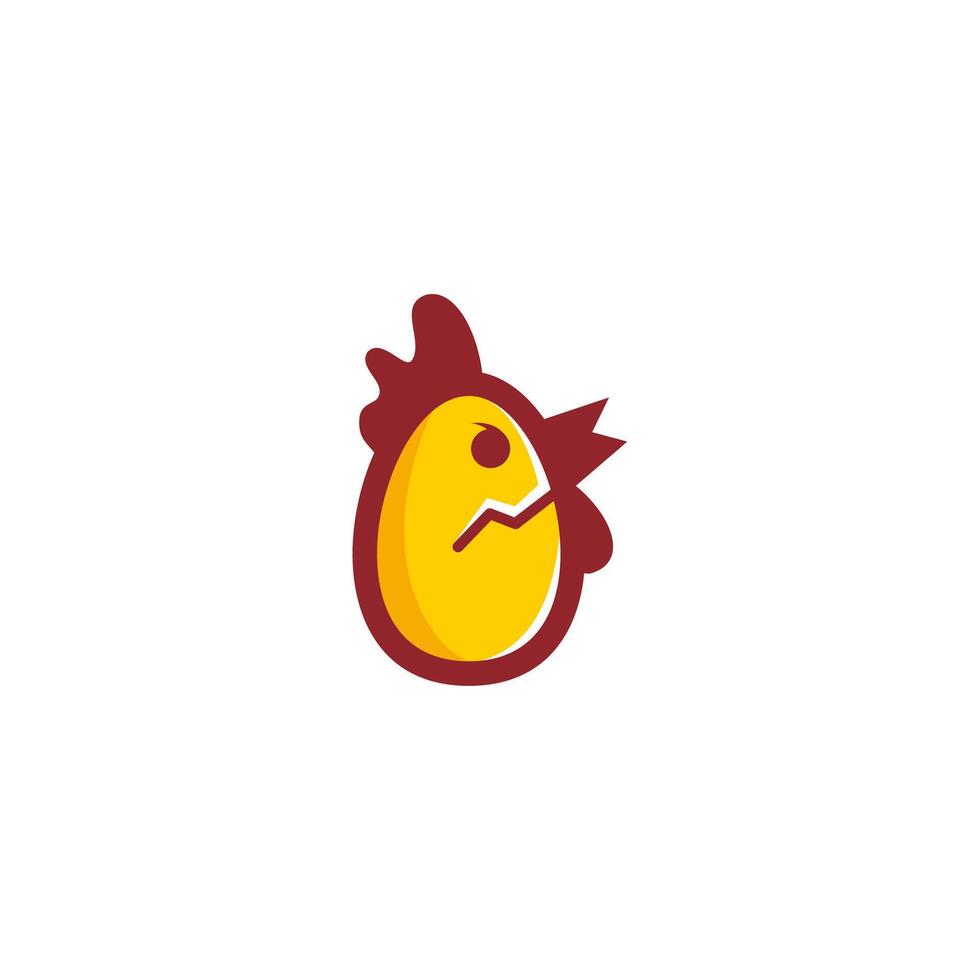 chicks and egg logo concept vector