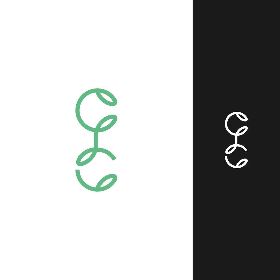 letter CG design ideas for company branding vector