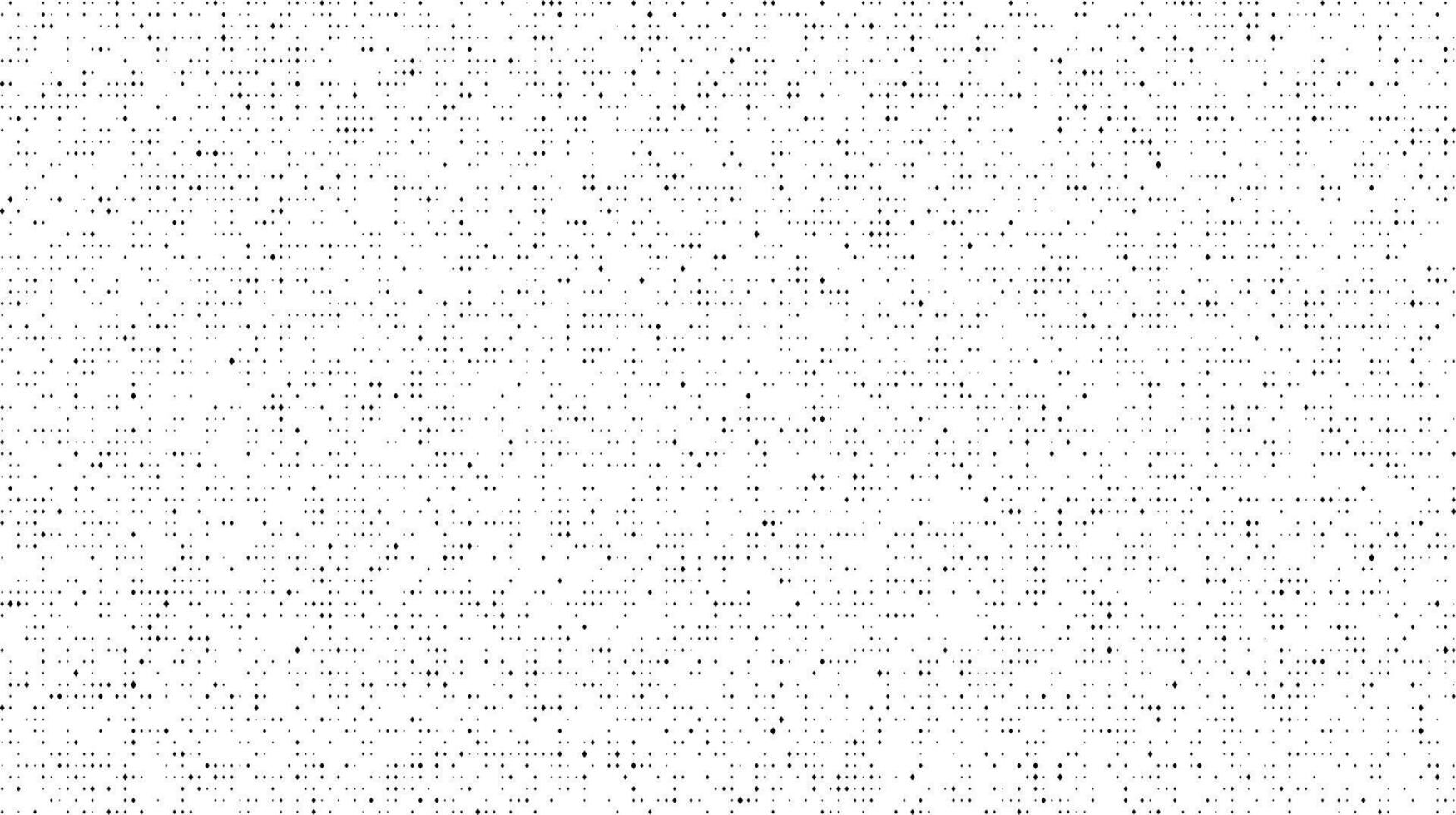 Halftone noise texture background. Comic grain pattern. Pixelated rhomb particles wallpaper. Black and white grain and dots overlay. Dust speckles effect. Grunge bitmap vector