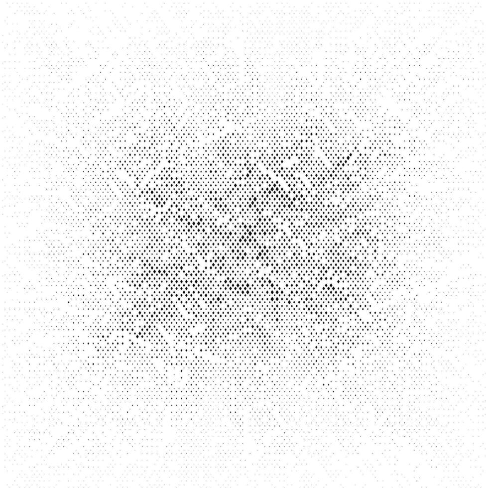 Halftone grunge texture. Comic style grain background. Pop art faded textured frame. Speckle gradient effect. Dotted particles print wallpaper backdrop. vector