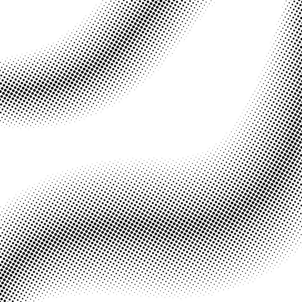 Halftone background. Comic halftone pop art texture. White and black wallpaper. Retro waves vector