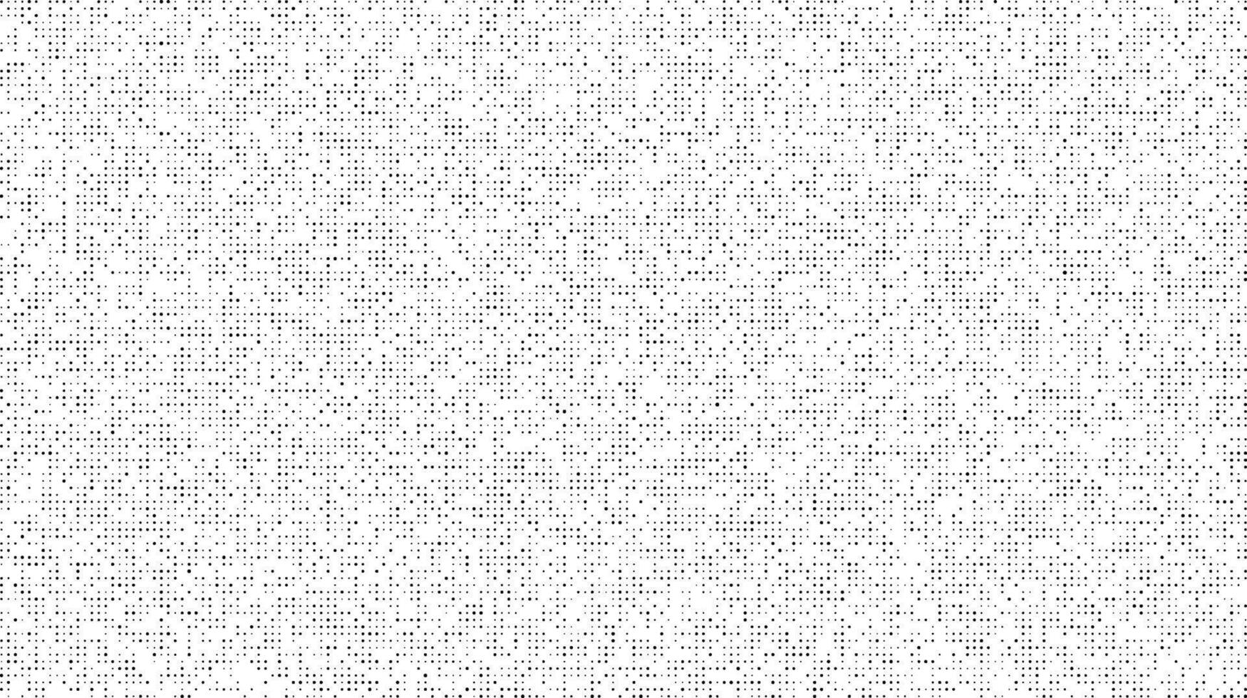 Halftone noise texture background. Comic style random grain pattern. Round particles wallpaper. Black and white grains and dots overlay. Dust speckles effect. Grunge bitmap backdrop vector