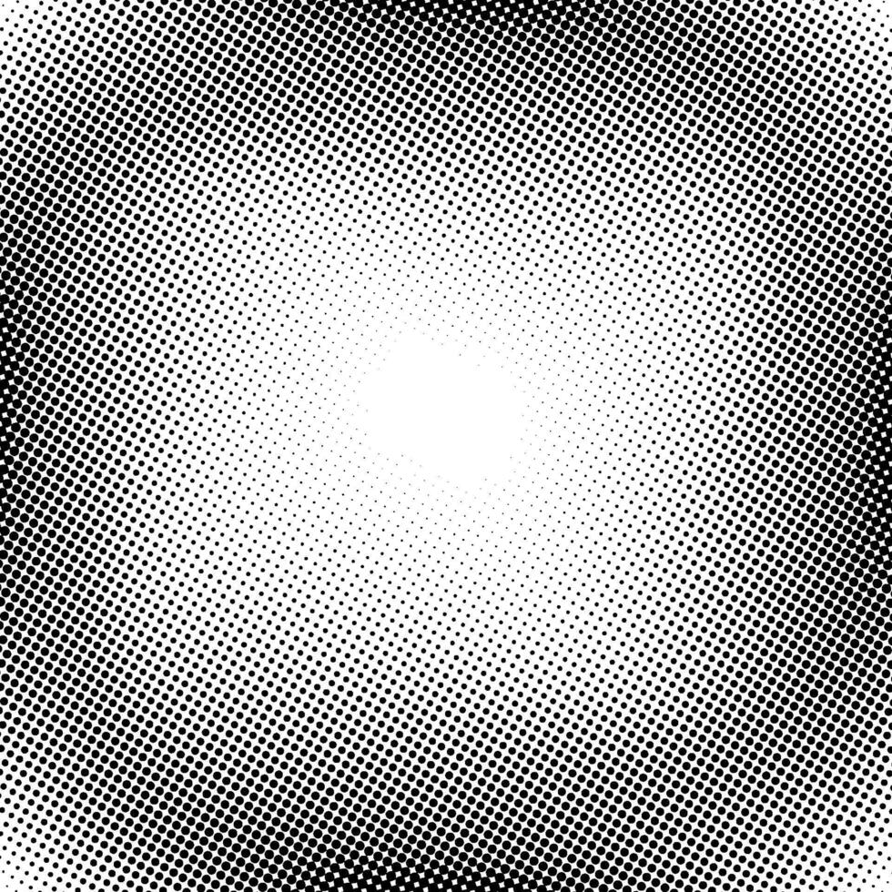 Halftone background. Grunge halftone pop art texture. White and black abstract wallpaper vector
