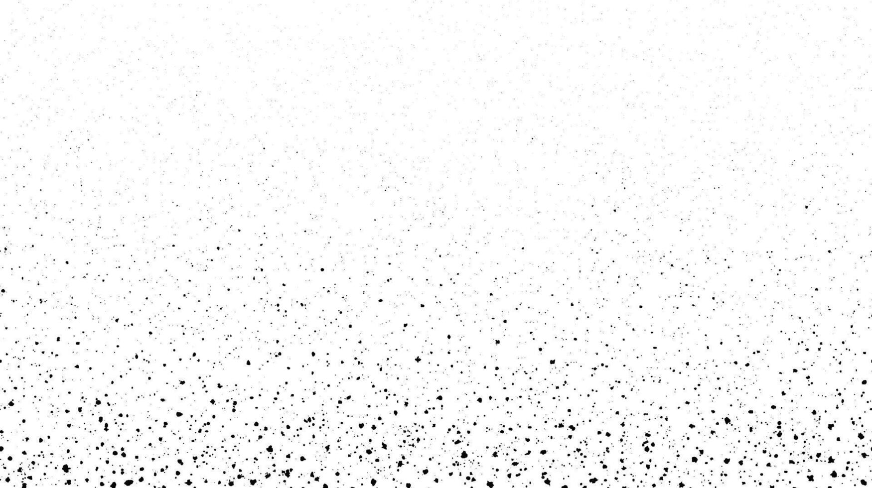 Grunge speckle texture. Dirty particles fading frame. Grange splashed particles wallpaper. Speckle gradient effect. Splattered particles, splashes, drops wallpaper. Distress grain background. vector