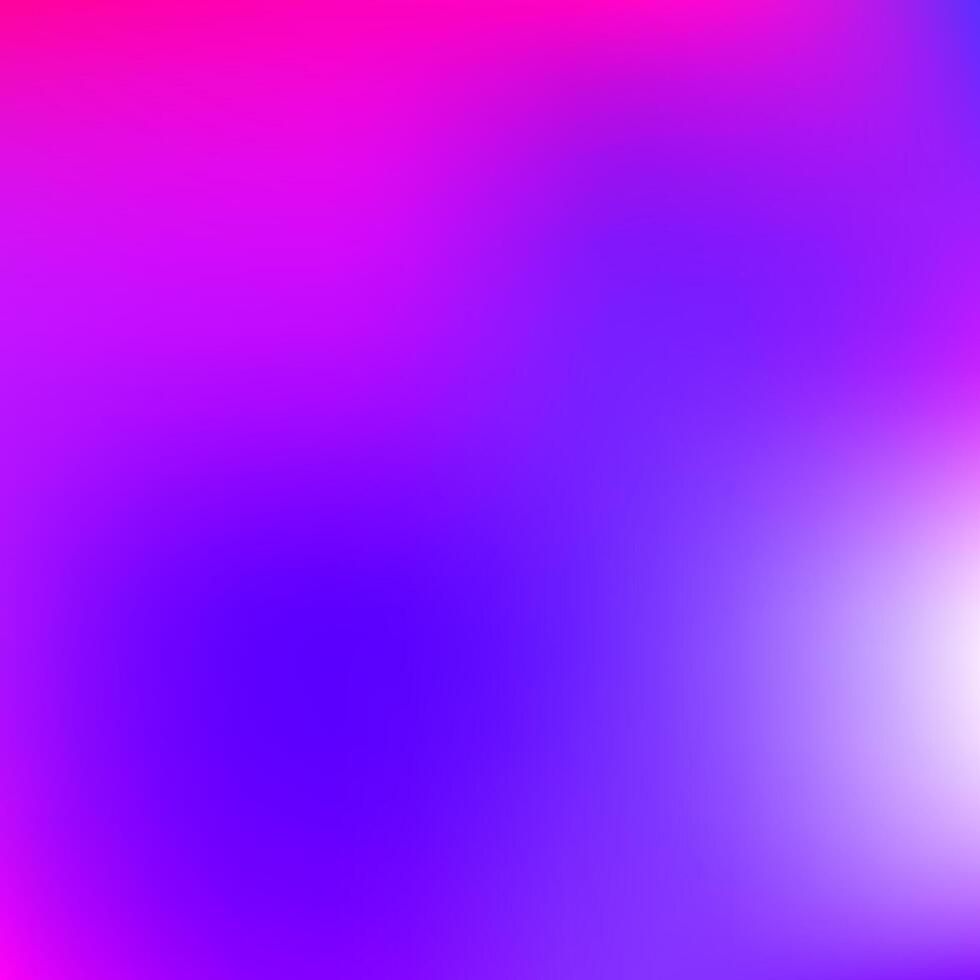 Blurred wavy bright gradient background. Purple, pink, blue abstract square wallpaper. Liquid flowing vibrant mesh texture. vector