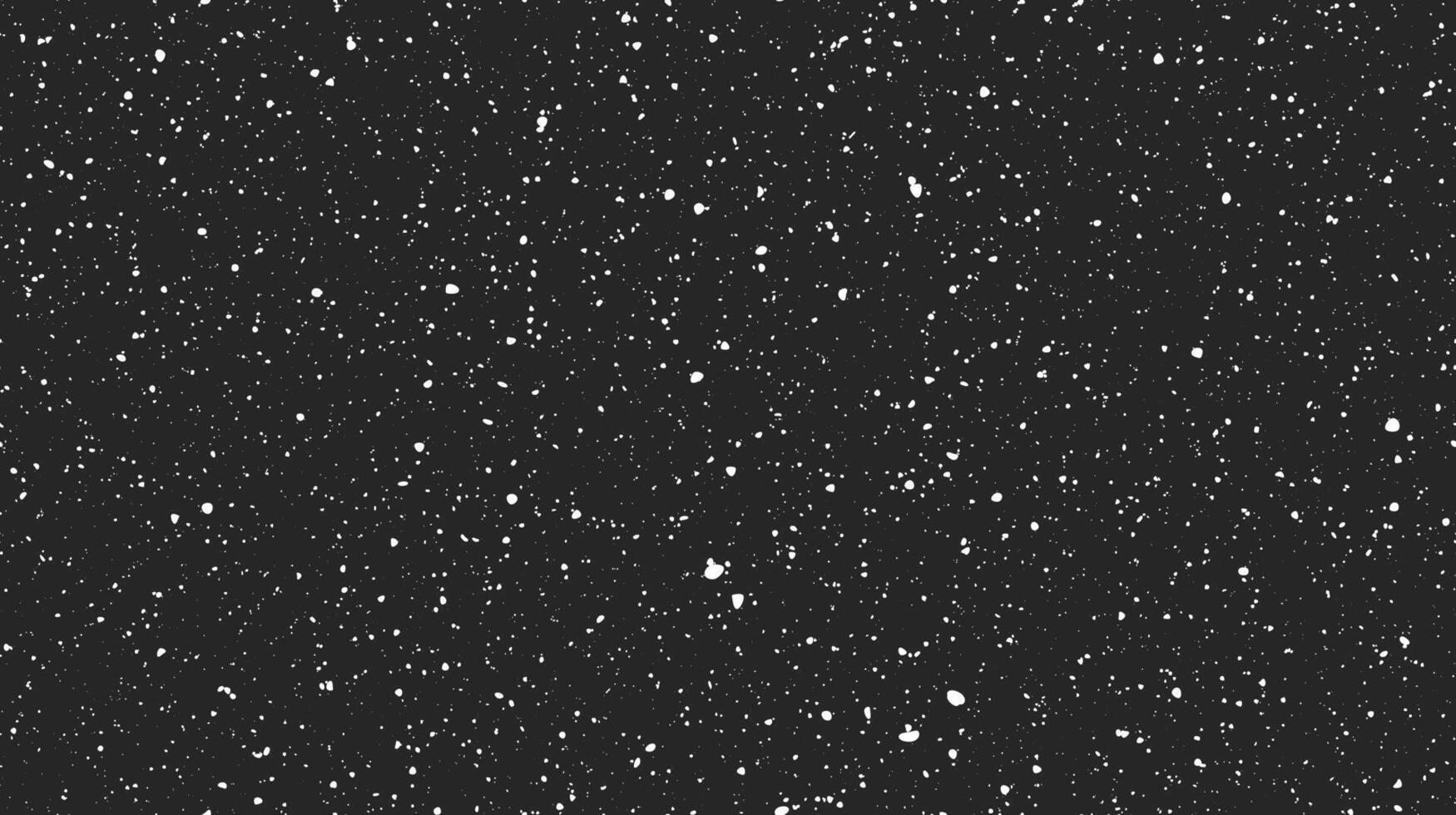 Grunge speckles seamless texture. Grit grain background. Random splashes repeated effect. Dirty overlay repeating pattern. Black and white splattered particles, splashes, drops wallpaper. vector