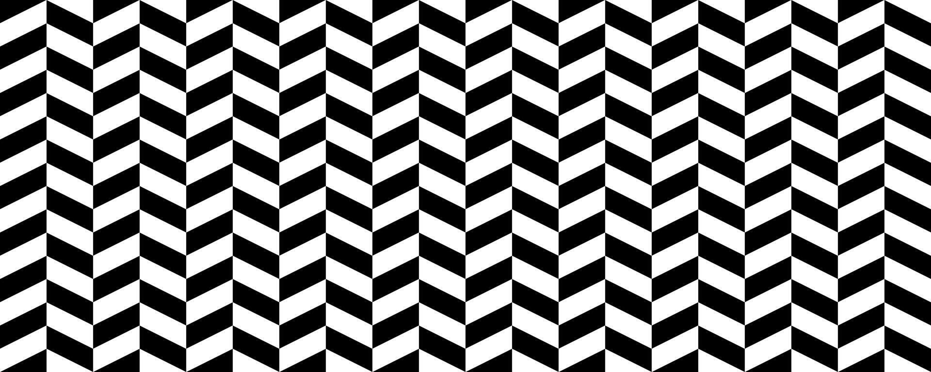 Herringbone seamless pattern. Black and white chevron background. Repeating zigzag texture with diagonal lines. Textile and fabric print design swatch. illustration wallpaper vector