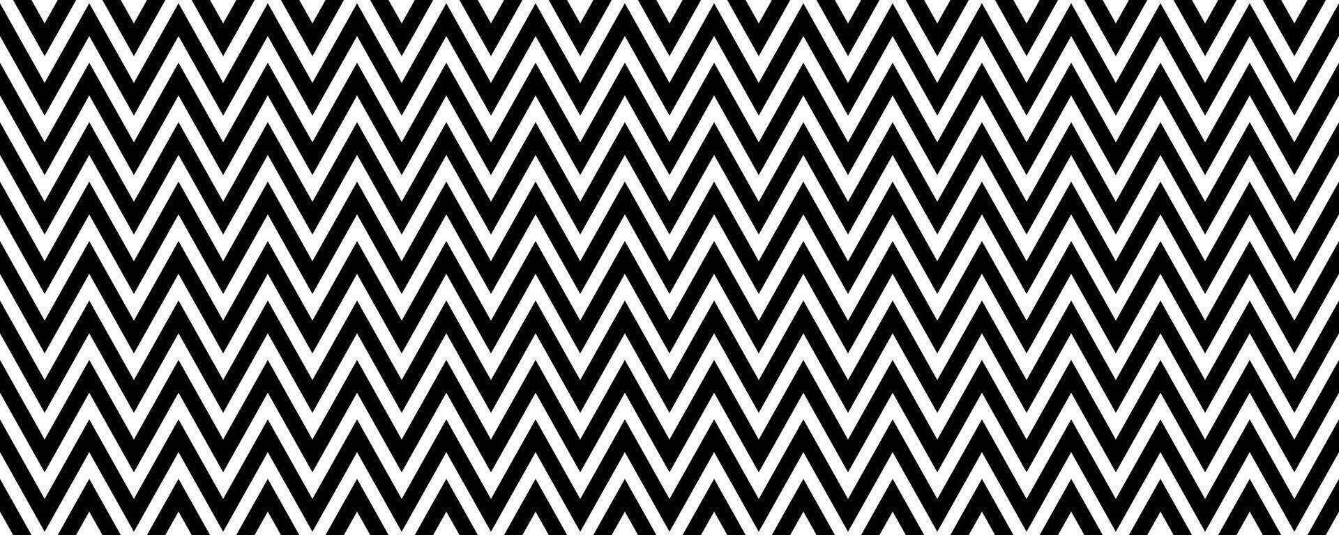 Chevron seamless pattern. Repeating zig zag ornament texture. Black and white herringbone background. wallpaper vector