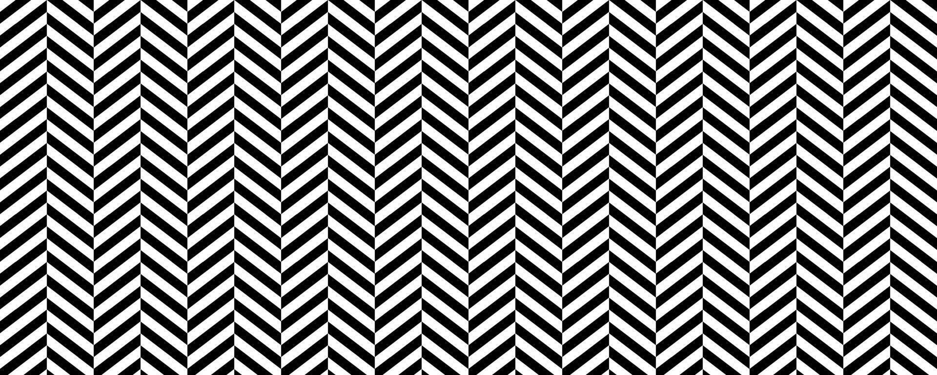 Herringbone seamless pattern. Black and white chevron background. Repeating zigzag texture. Textile or fabric print design swatch. vector