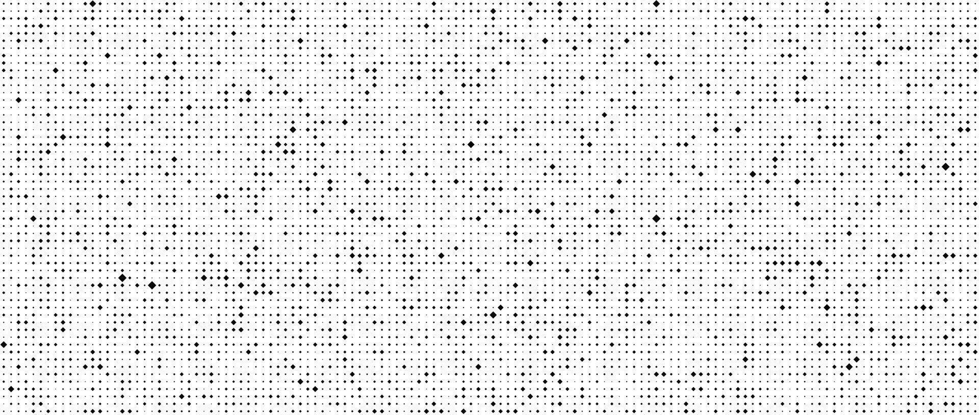 Grunge halftone texture. Comic style noise background. Dirty white and black pixelated wallpaper. Dotted surface. vector