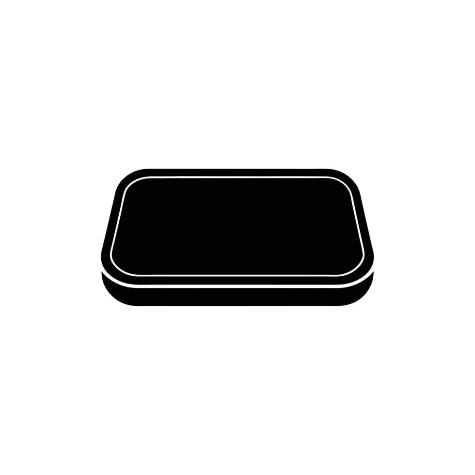 Ambient Pad Icon Flat and Clean Look Isolated vector