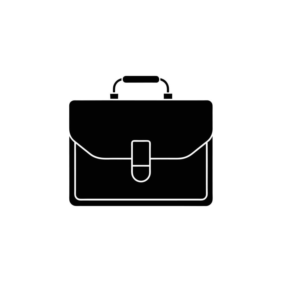 Briefcase Legal Icon Flat and Clean Look vector