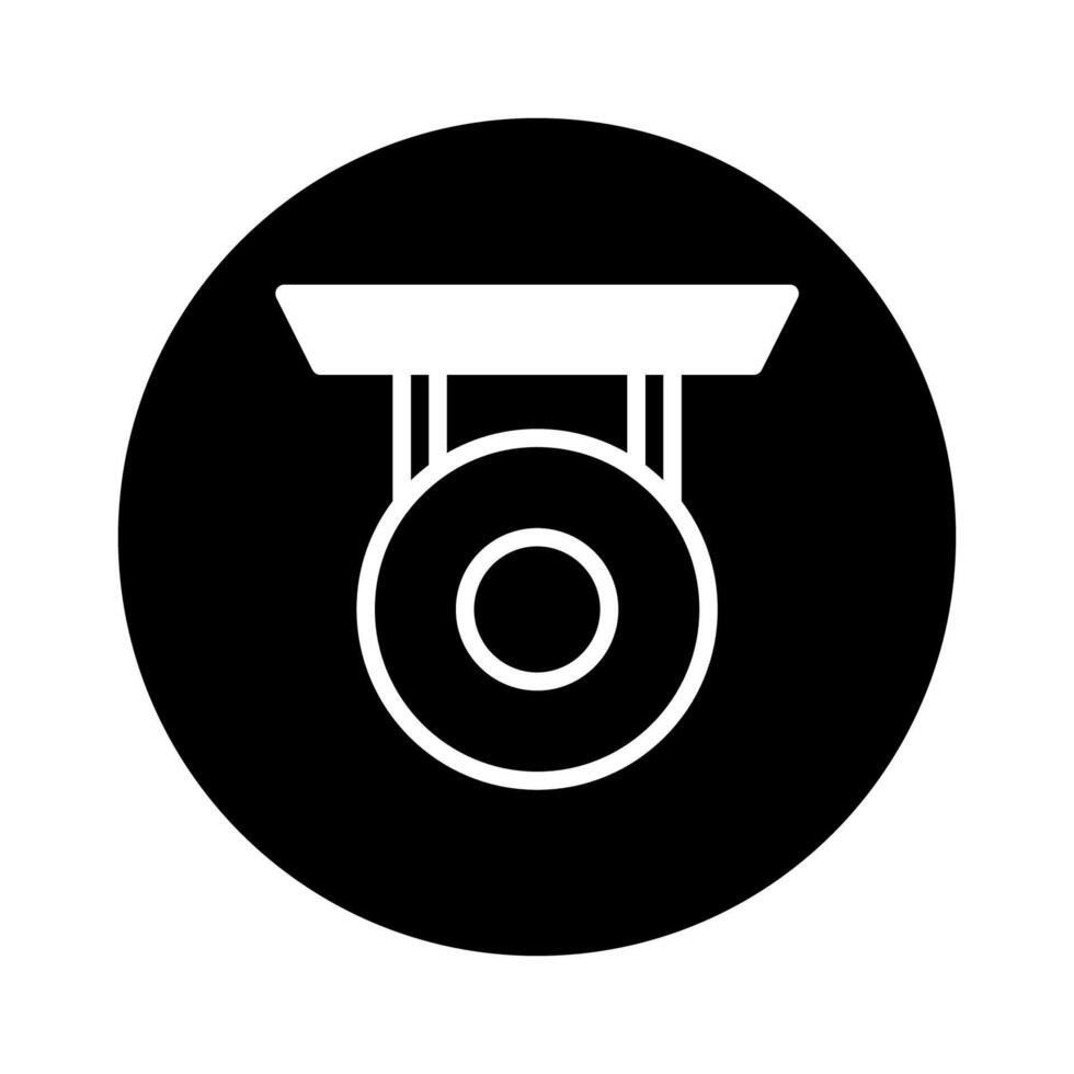 Elegant achievement medal icon in circle shape conveying success and recognition for high quality performance and victory vector