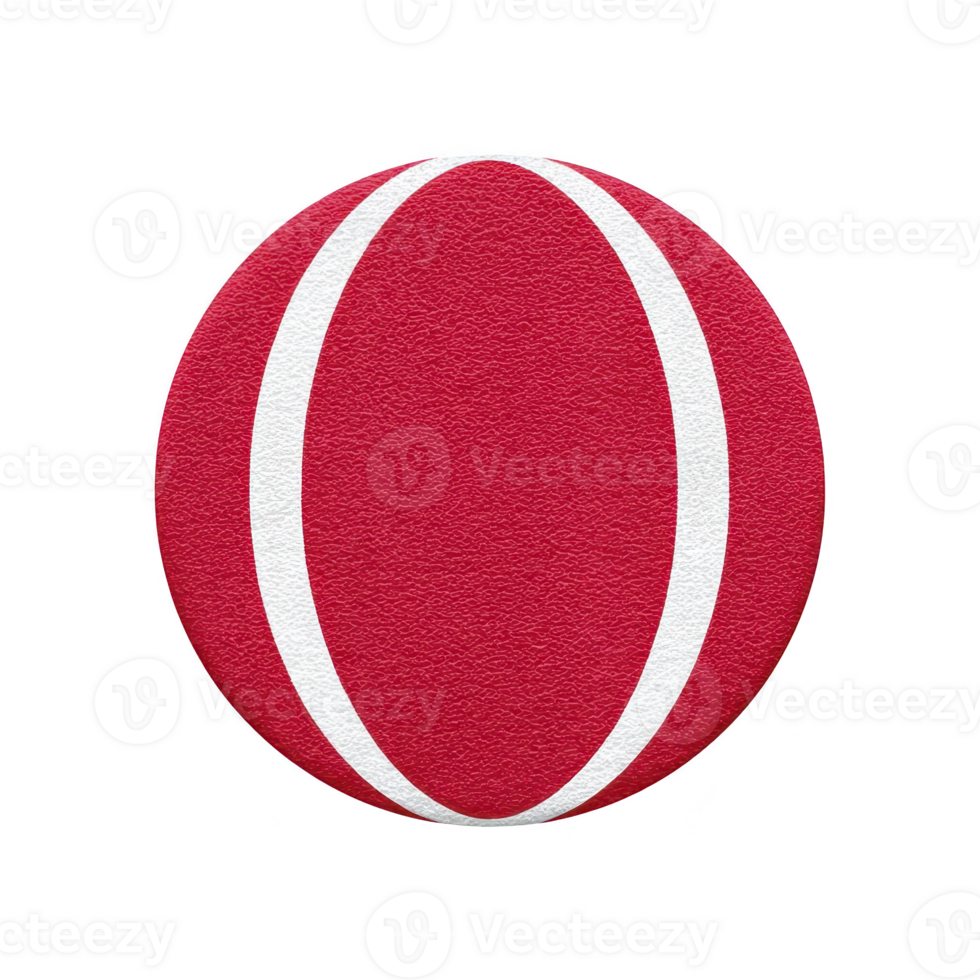 Red textured circle with two white curved lines creates bold, abstract design. simplicity and contrast evoke modern and dynamic feel, suitable for various creative uses png