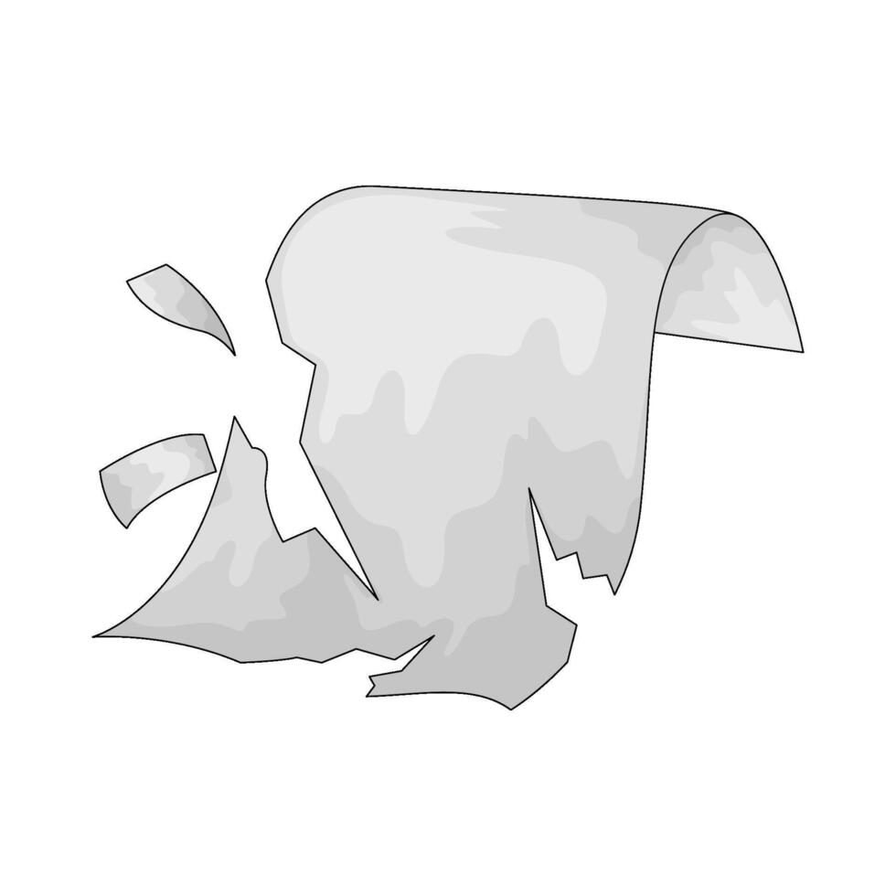 Blank Torn Papers illustration vector