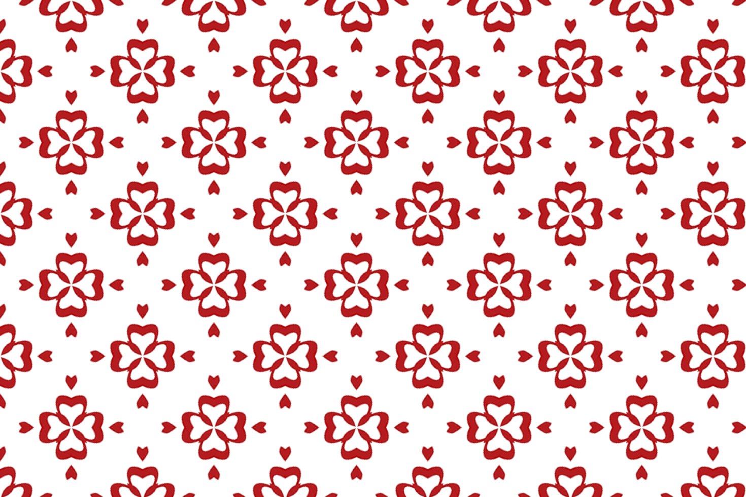 Seamless red flower pattern. Red texture png