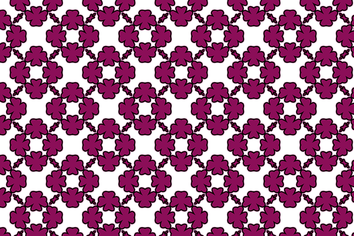 Small pink floral pattern png