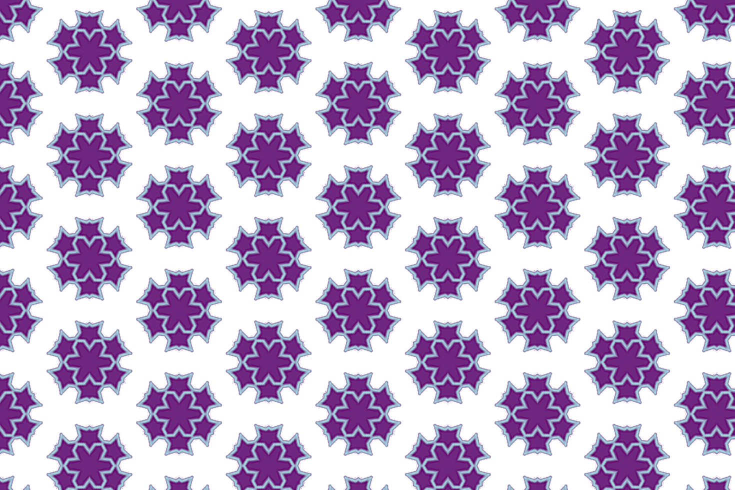 Seamless abstract purple floral pattern png