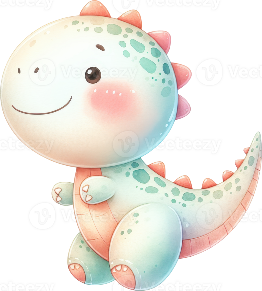 Adorable dinosaur toy for a birthday png
