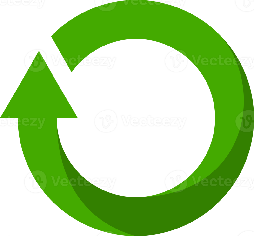 Green circle arrow icon png