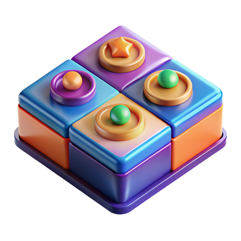 stunning dreamy elegant Boargame box with colorful artwork, shrink-wrapped, studio lighting, front view, isolateon transparent background,high-resolution product photography fine detail png