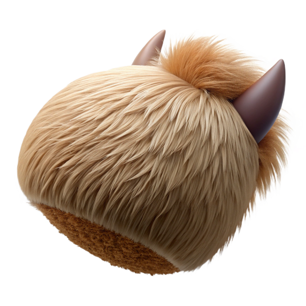 reflective dazzling A realistic, furry centaur hoof, detailetextures of hair anhoof, studio lighting, side view, isolateon transparent background,high-resolution product photography 8K png