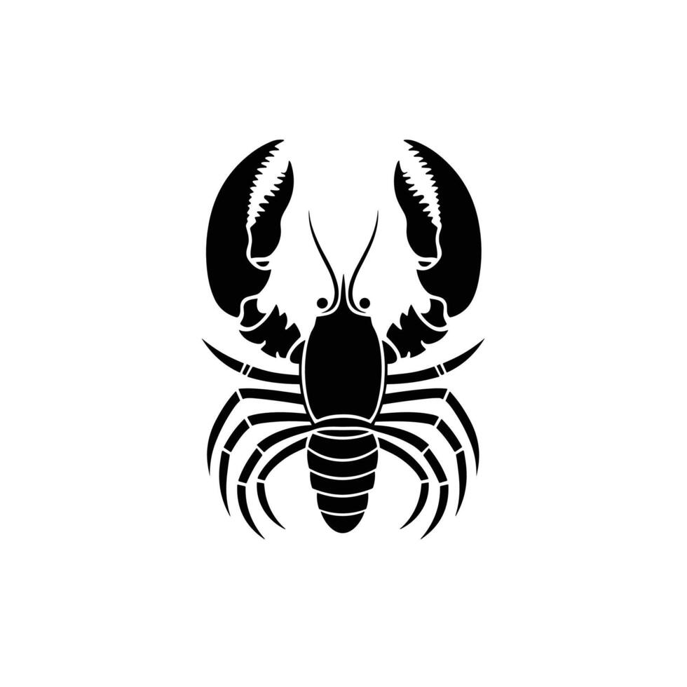 Soft Of logobster Design Element in HD Quality vector