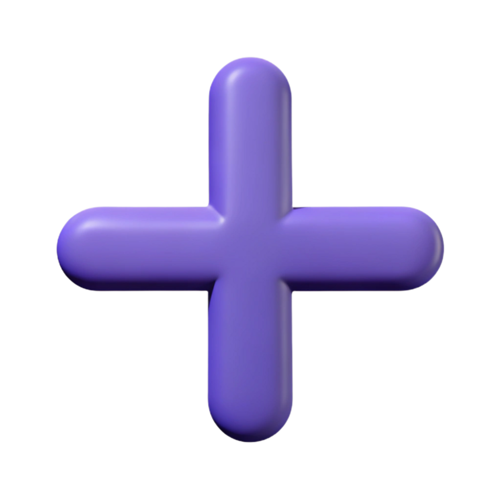 calm magnificent Plus sign with equal-length arms. Symmetrical, single-weight stroke, with Scalable Design. premium png