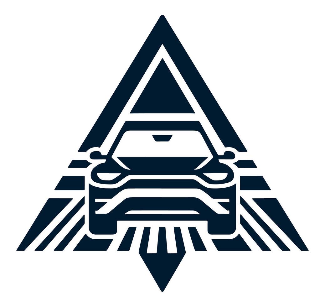 The logo illustration for a car company vector